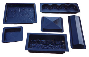 Image of Black Plastic Mould